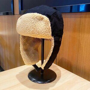 Trapper Winter Hat Fur Aviator Trooper Ushanka Warm w/Ear